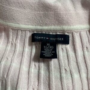 Tommy Hilfiger Women's Soft Pink Cowl Neck Sweater